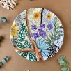 Handmade Design Tile Middle Plate