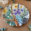Handmade Design Tile Middle Plate