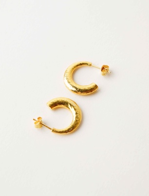 İnce Halka Gümüş Küpe