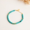 Silver Bracelet with Turquoise Stone