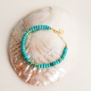 Silver Bracelet with Turquoise Stone