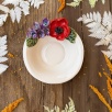 Small Bowl with Poppy Flowers