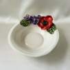 Small Bowl with Poppy Flowers