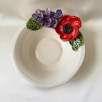 Small Bowl with Poppy Flowers