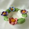 Small Bowl with Colorful Flowers