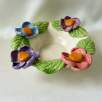 Small Bowl with Colorful Flowers