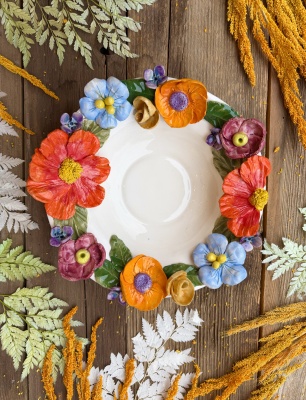 Big Bowl with More Flowers