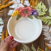 Bowl with Pink Flowers