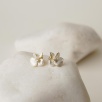 Silver Earring Flower Design