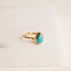 Silver Ring with Turquoise Stone