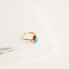 Silver Ring with Turquoise Stone