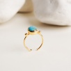 Silver Ring with Turquoise