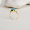 Silver Ring with Turquoise