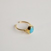 Silver Ring with Turquoise