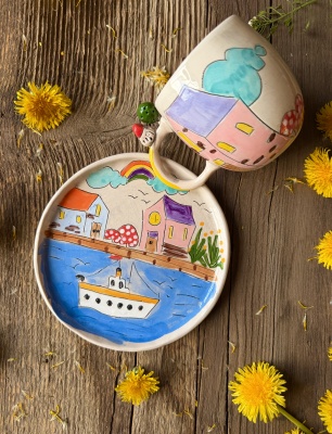 İstanbul Tasarım Kahve Mug Set