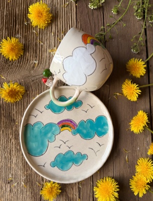 Bulutlar Kahve Mug Set