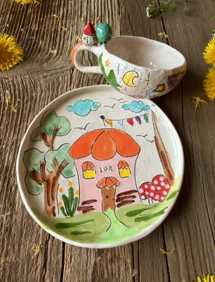 Canım Evim Türk Kahvesi Fincan Set