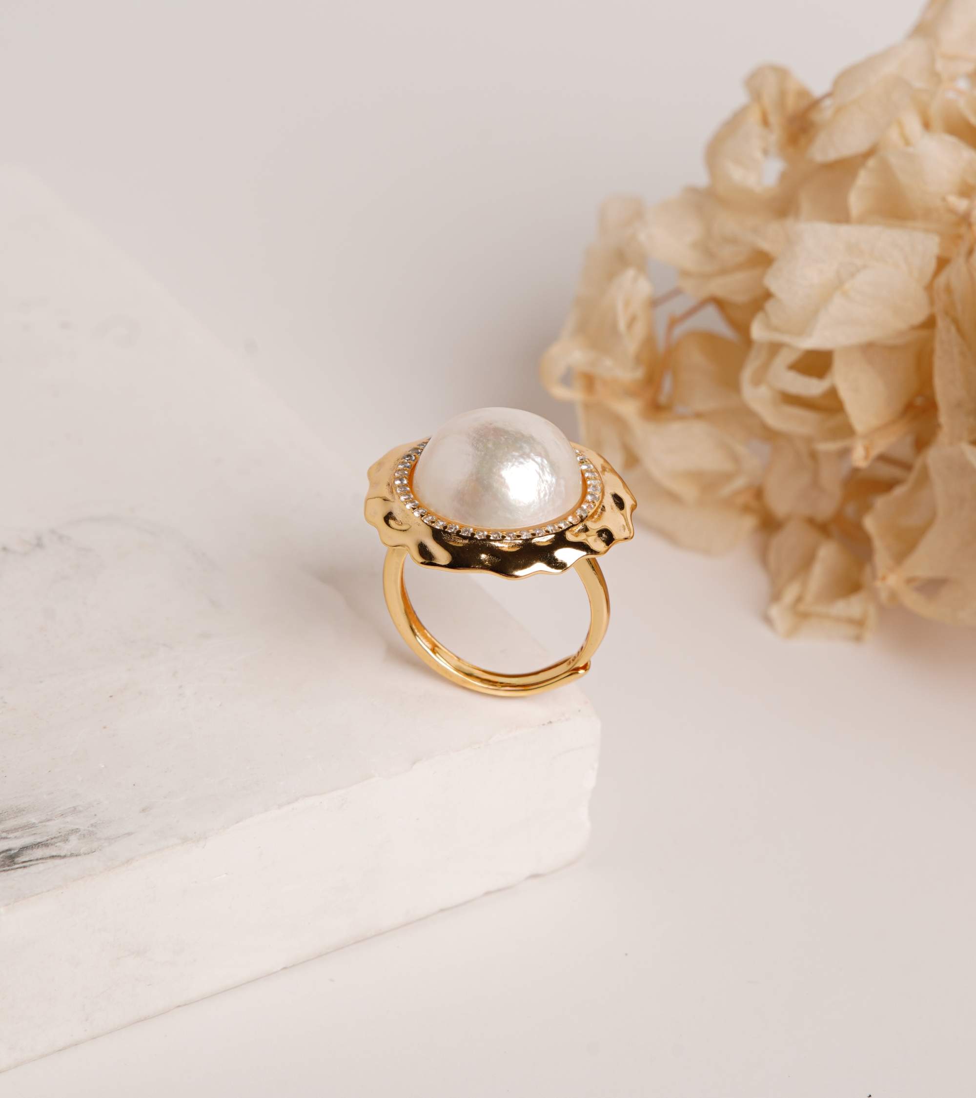 Barok İncili Gümüş Yüzük