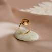 14K Gold Ring with Citrine Stone