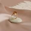 14K Gold Ring with Citrine Stone
