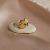 14K Gold Ring with Opal Stone