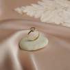 14K Gold Ring with Quartz Stone