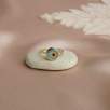 14K Gold Ring with Blue Evil Eye