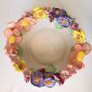Big Size Ceramic Bowl with Pastel Color Flowers
